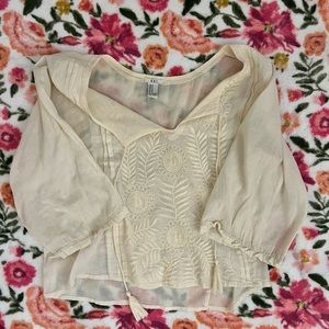 Forever 21 Cream Top